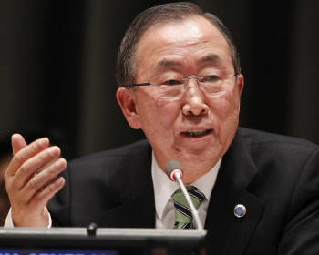 ONU oferece ajuda para mediar crise na Ucrânia Ban Ki-moon. Foto: ONU/Paulo Filgueiras