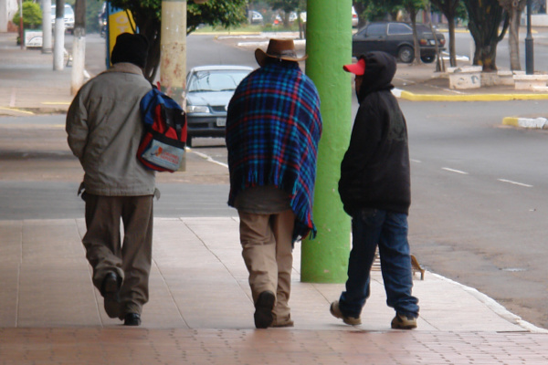 O frio chegou à Amambai e as temperaturas não ultrapassam a casa dos 20° C. Foto: Moreira Produções.