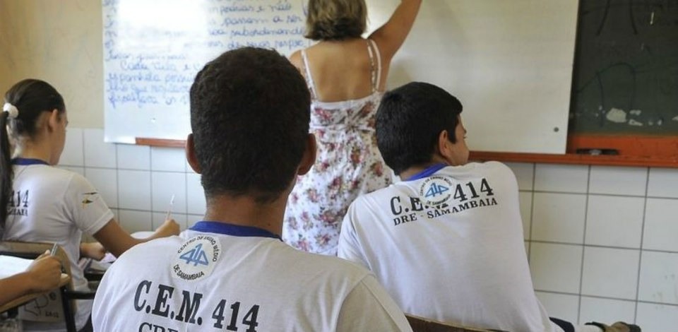 Meta do PNE é ter, pelo menos, 25% dos estudantes da educação básica matriculados em tempo integral até 2024 - Foto: Arquivo/Agência Brasil