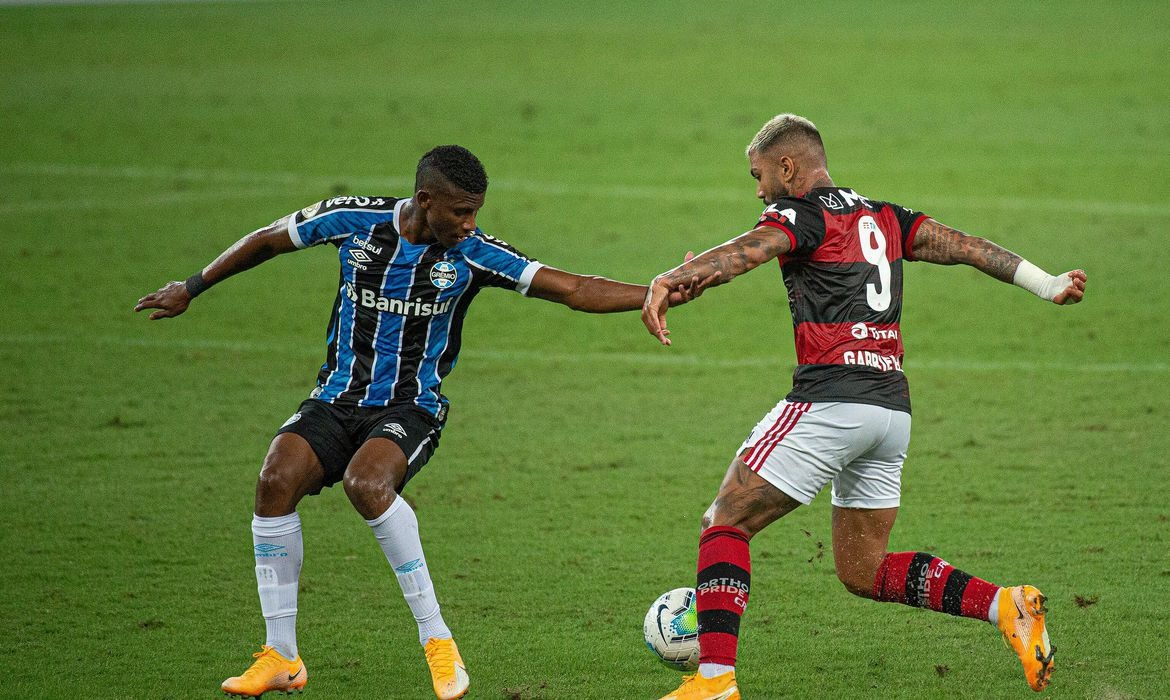 Brasileirão: Grêmio e Flamengo fazem jogo atrasado em Porto Alegre Foto: Divulgação