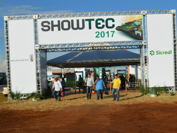 Edicão 2017 do Showtec recebeu mais de 16 mil visitantes, segundo a Fundação MS (Foto: Anderson Viegas/G1 MS)