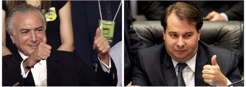 Na argentina, Maia diz que será “leal” e “Correto” com Temer Foto: Divulgação