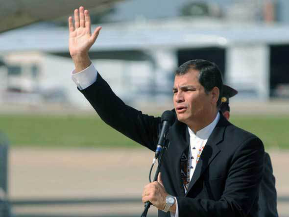Presidente do Equador, Rafael Correa, confirma participação na Rio+20