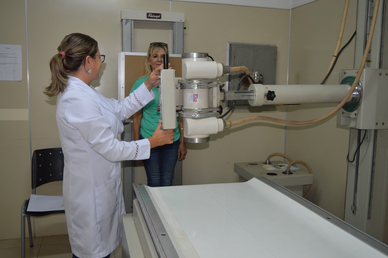 Casa de Saúde Divina Providência é referência em equipamentos e tecnologia Exames de Raio-X também são realizados na Casa de Saúde Divina Providência / Foto: Moreira Produções