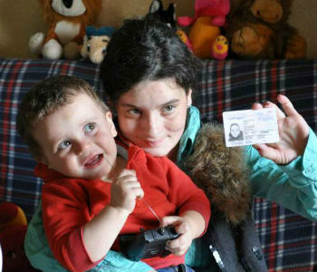 Crianças apátridas representam um terço das pessoas nesta situação no mundo. Foto: Acnur/N. Kajaia