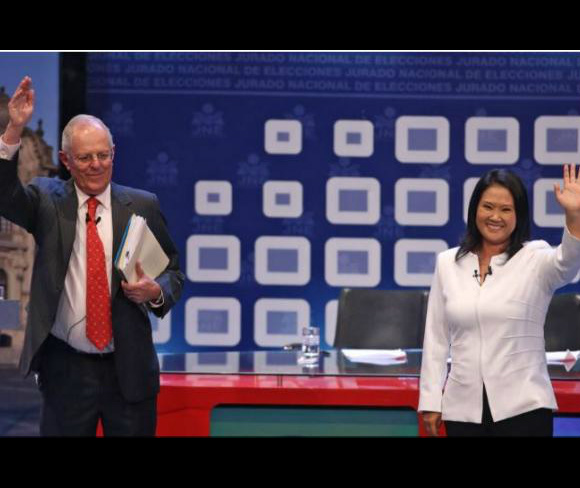Com 50,32% dos votos válidos, Kuczynsksi lidera eleição no Peru Pedro Pablo Kuczynski e Keiko Fujimori disputam segundo turno das eleições presidenciais no Peru