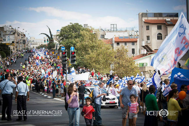 Milhares de evangélicos visitam Jerusalém para “Festa dos Tabernáculos”