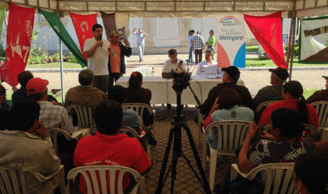Paraguaios se mobilizam contra privatização e violência estatal