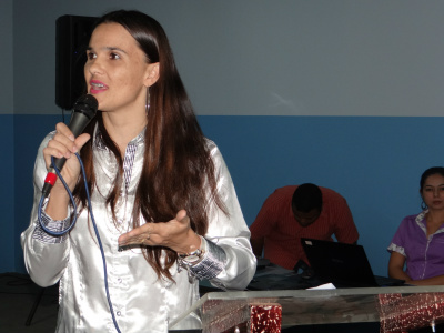 Secretária de Educação, Vera LorensettiFoto: Moreira Produções