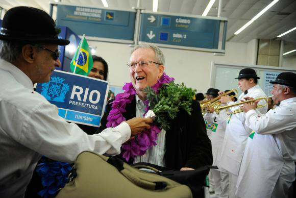 Turistas estrangeiro chegam ao BrasilTânia Regô/Agência Brasil