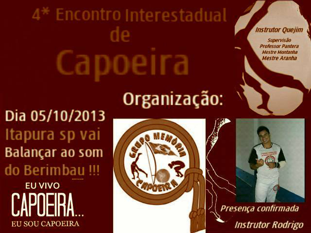 Capoeiristas de Amambai ganham incentivo e participam de eventos Presença confirmada de capoeirista amambaienses em evento no estado de São Paulo.