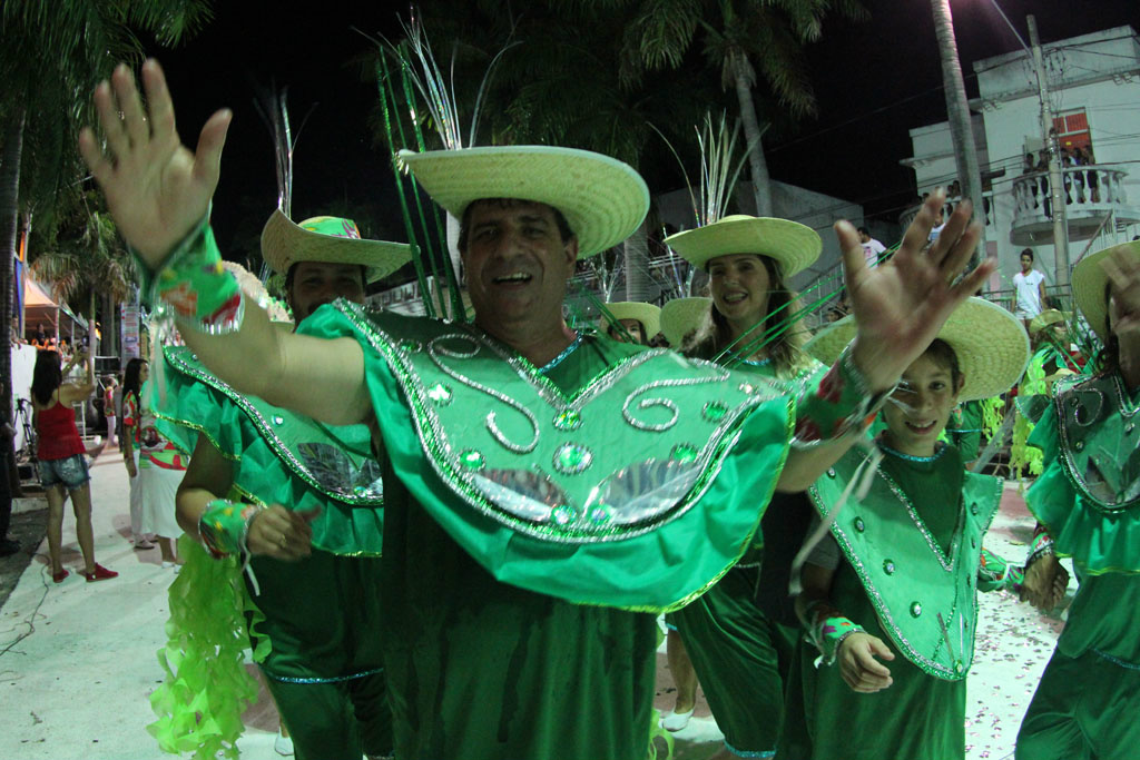 Secretário Athayde Nery (Cultura) participou dos carnavais de Corumbá e Ladário. Foto: Chico Ribeiro