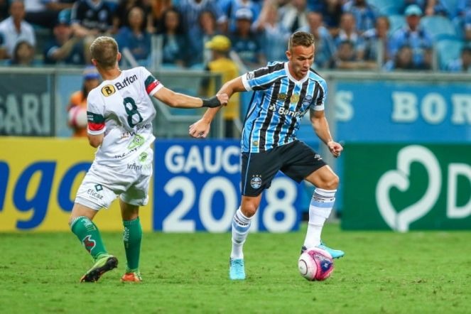 Arthur, volante do Grêmio (Foto: Globo Esporte)