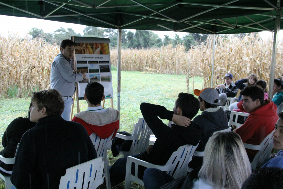 O engenheiro agrônomo, Douglas Gitti, falou sobre a adubação do milho safrinha / Foto: Assessoria