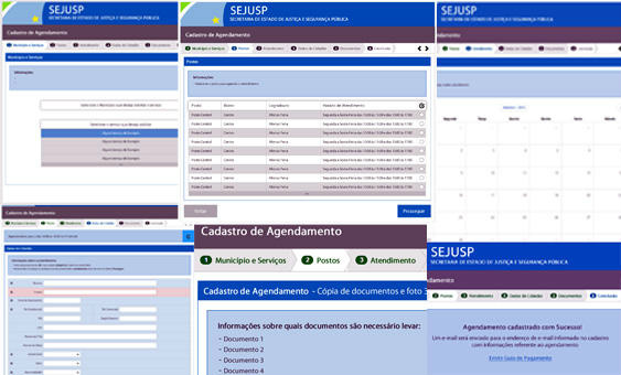 Governo implanta agendamento eletrônico para emissão de RG Ilustração - Sistema de agendamento on-line
