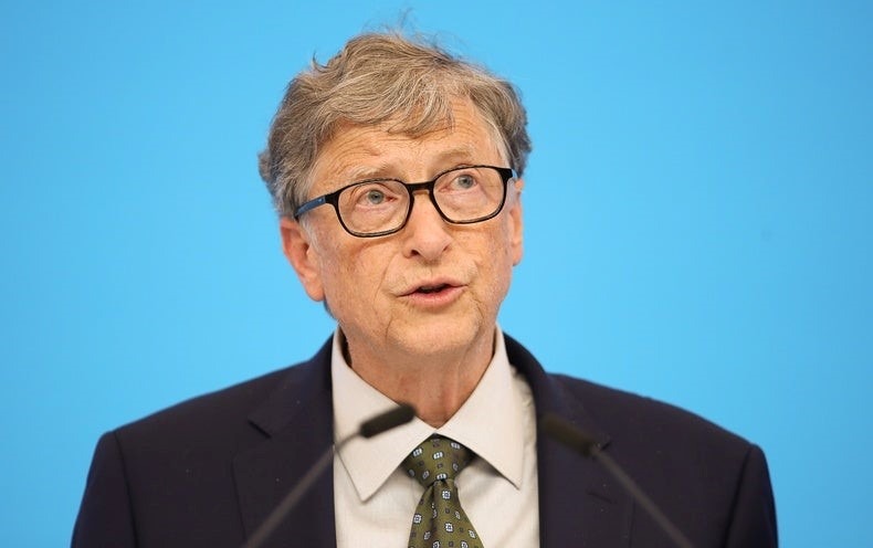 Bill Gates teria previsto 33 milhões de fatalidades em surto viral Fonte: Getty Images/Reprodução)