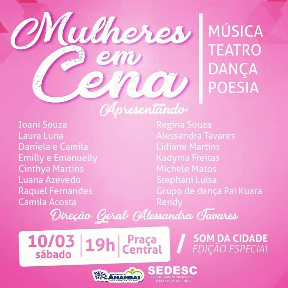 Agenda de eventos para Amambai e região Agenda de eventos para Amambai e região