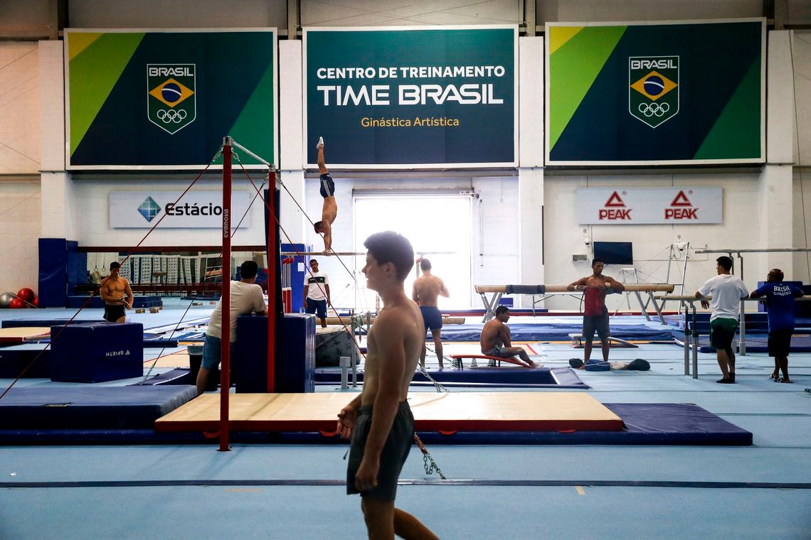 Ginastas brasileiros iniciam treinamento de olho em Tóquio Fernando Frazão/Agência Brasil