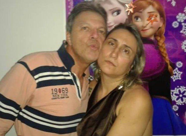 Renato matou a mulher Halley e fugiu. Depois de alguns dias ele foi encontrado morto com tiro na cabeça (Foto: reprodução/Facebook)