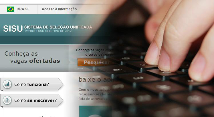 Candidatos têm encontrado dificuldade para acessar o site do Sisu (Foto:Reprodução)