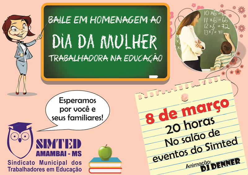 Todas as professoras e trabalhadoras em educação associadas estão convidadas para participar do baile com sua família / Foto: Divulgação