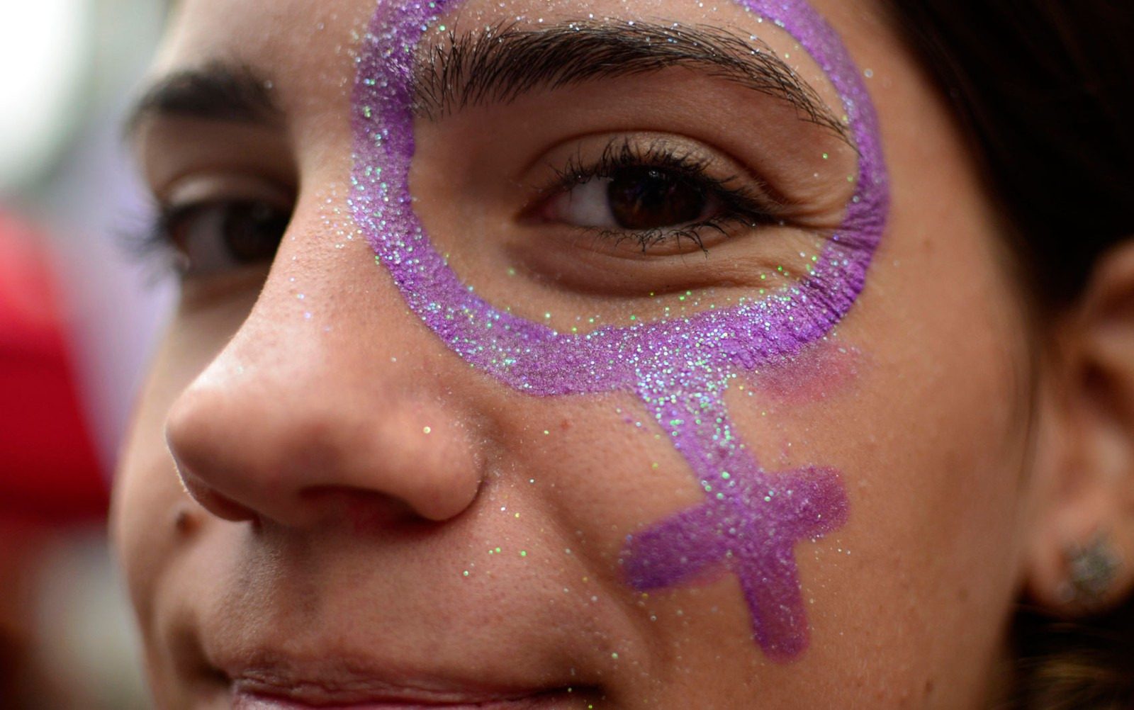 Dia Internacional da Mulher é marcado por atos no Centro de SP (Foto: Cris Faga/Fox Press Photo/Estadão Conteúdo) 
