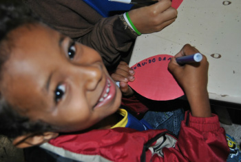 Tauan Santos Lima, 7 anos, aluno do 2º ano B, da escola municipal Maria Bataglin Machado.