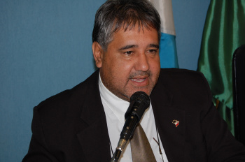 PTB faz reuniões em Dourados, Ponta Porã e Amambai visando as eleições de 2012 Presidente da Comissão Provisória de Amambai, vereador Daniel Riquelme (PTB. Foto: Moreira Produções