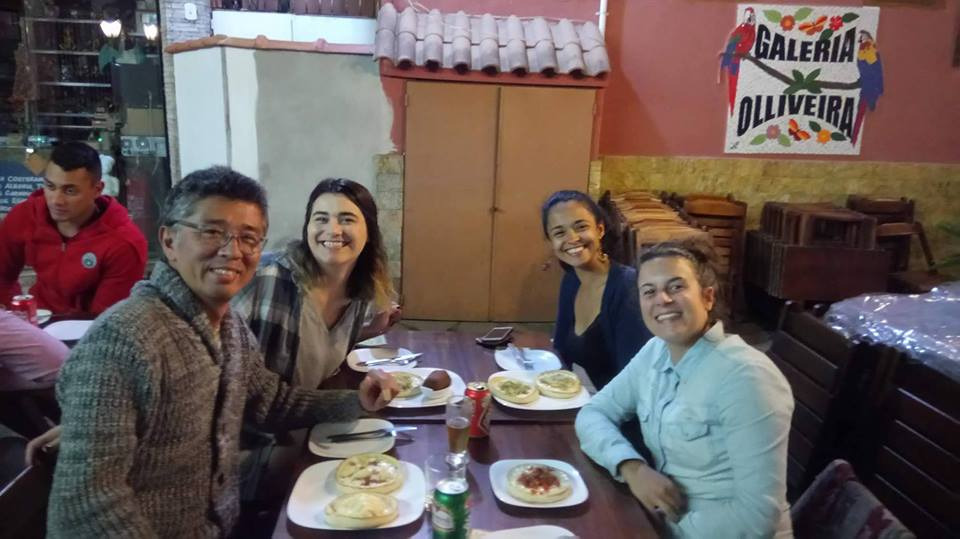 Jovem francesa visita Amambai para observar relações culturais A primeira parada de Manon foi no Rio de Janeiro / Foto: Arquivo Pessoal