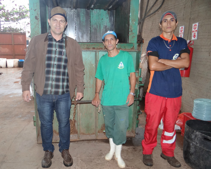 E/D: Clodoaldo Pereira dos Santos e cooperados / Foto: Moreira Produções
