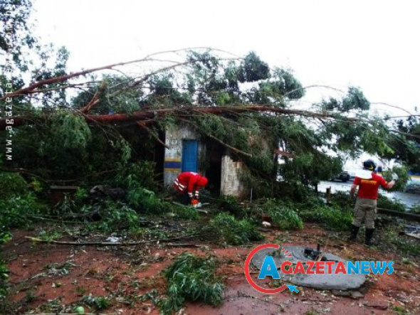 O tornado atingiu as áreas urbana e rural do municípioFotos: Vilson Nascimento
