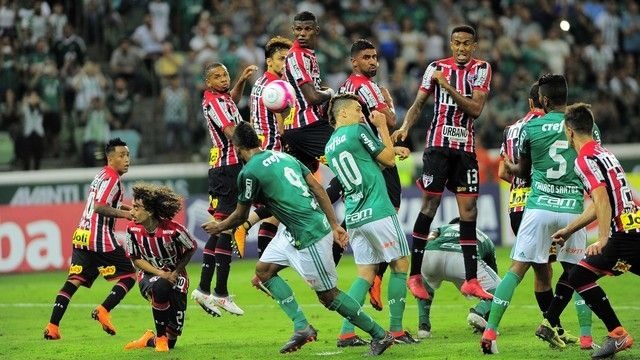 Palmeiras vence o São Paulo por 2 a 0 jogando em casa (Foto: Globo Esporte)