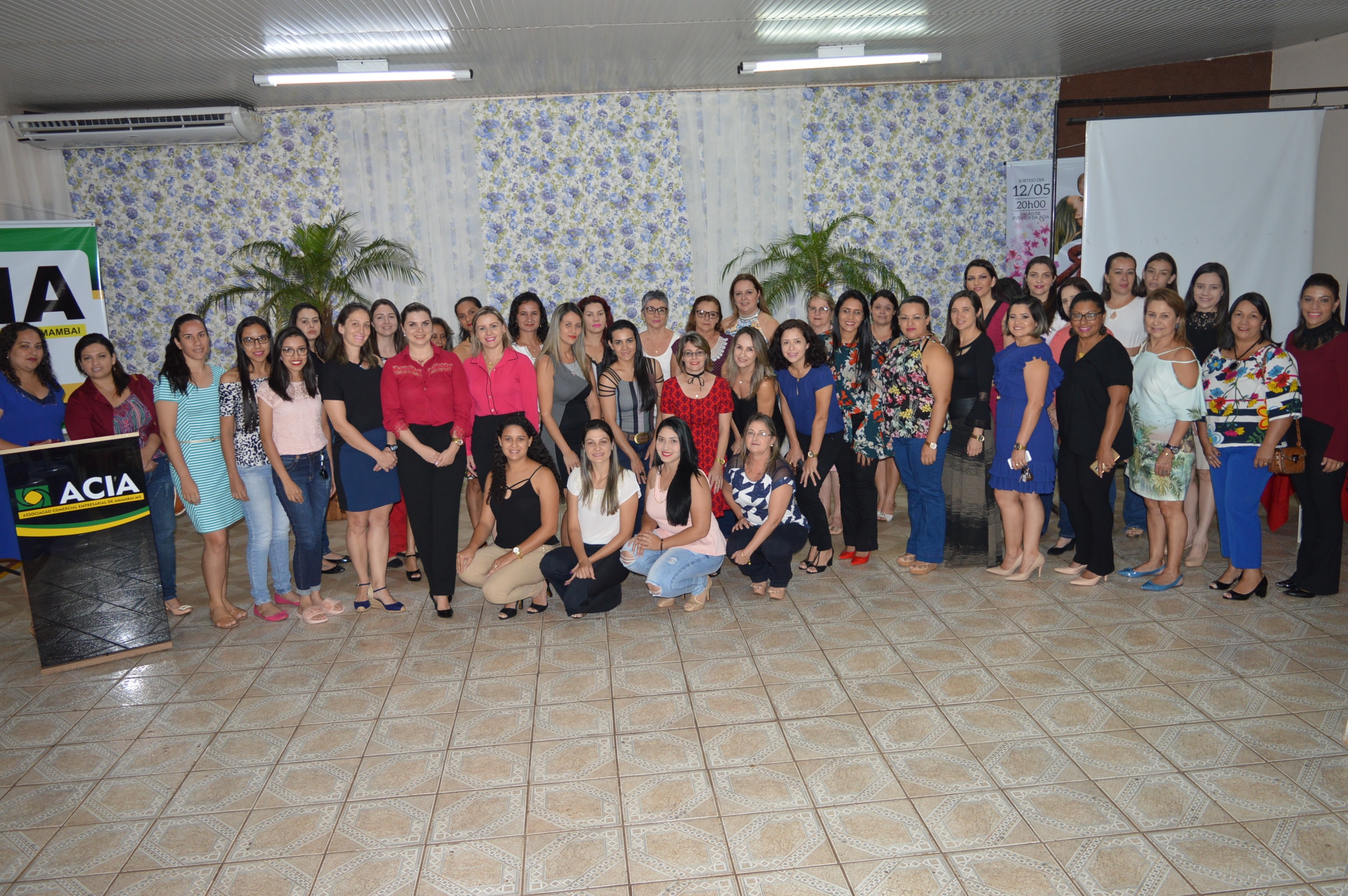 Saúde da Mulher é tema de palestra na Associação Comercial de Amambai Cerca de 50 mulheres participaram do evento / Foto: Moreira Produções