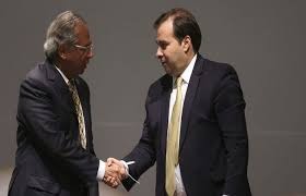 Guedes e Maia reúnem-se hoje à tarde no Ministério da Economia Divulgação