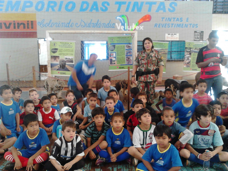 PMA iniciou em Sidrolândia trabalhos de Educação Ambiental