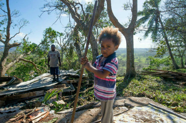  As crianças são as que vão sofrer o maior peso da mudança climática. Foto: Unicef