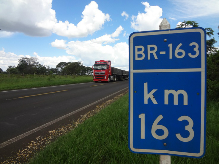 Vai viajar? Fique atento às obras da CCR MSVia na BR-163/MS Vai viajar? Fique atento às obras da CCR MSVia na BR-163/MS