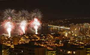 Chilenos comemoram a independência do país.