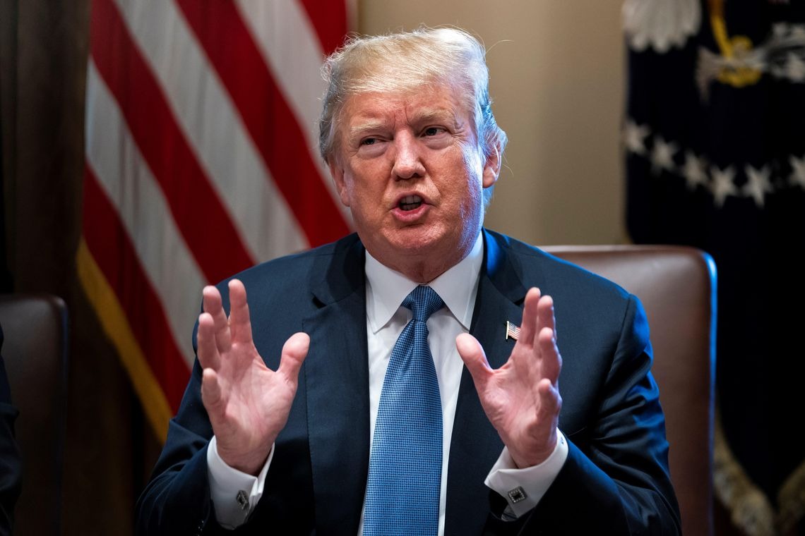 Trump pede diálogo, confirma muro e encontro com Kim Jong-un JIM LO SCALZO/EFE/Direitos Reservados