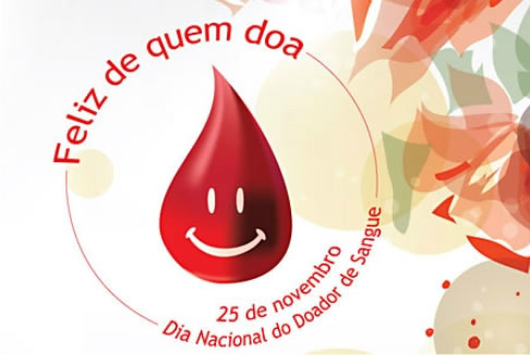25 de novembro - Dia do Doador Voluntário de Sangue