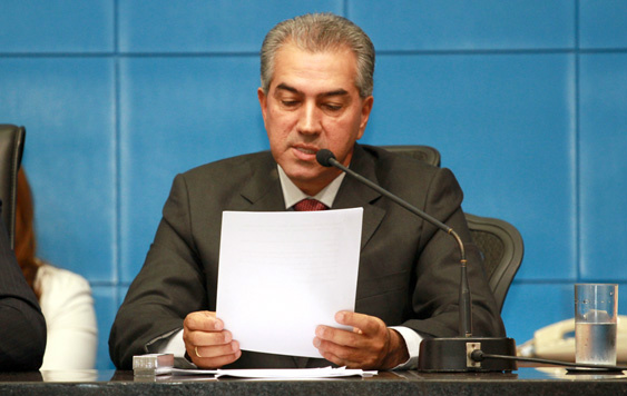 Discurso de posse destaca ações do governador Reinaldo Azambuja Discurso de posse destaca ações do governador Reinaldo Azambuja