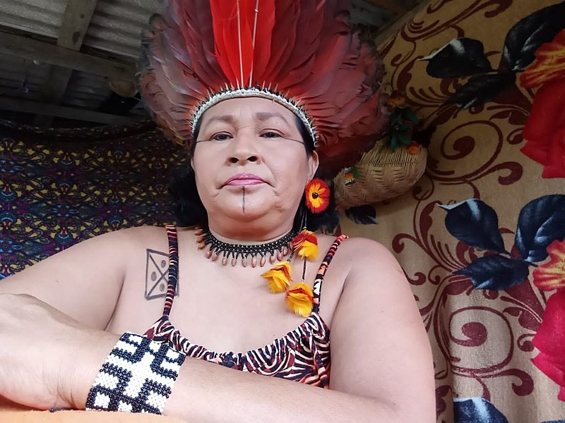 Telma Taurepang, defensora dos direitos das mulheres indígenas /Foto: Acervo pessoal