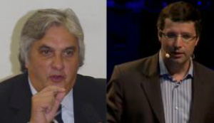 O senador Delcídio Amaral e o banqueiro André Esteves foram presos pela Polícia Federal / Foto: Arquivo/Agência Brasil