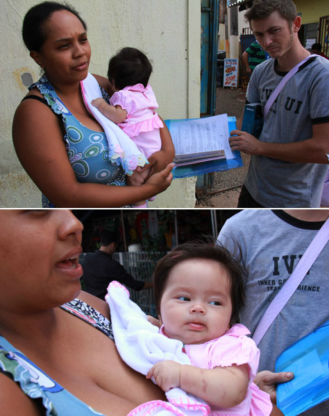 Mãe disse que marcas estavam piores há dois dias e que criança sofreu muito