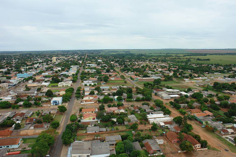 Vista aérea da Cidade Crepúsculo hoje.