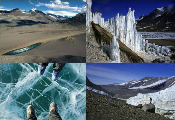 Lugares que não parecem ser na terra