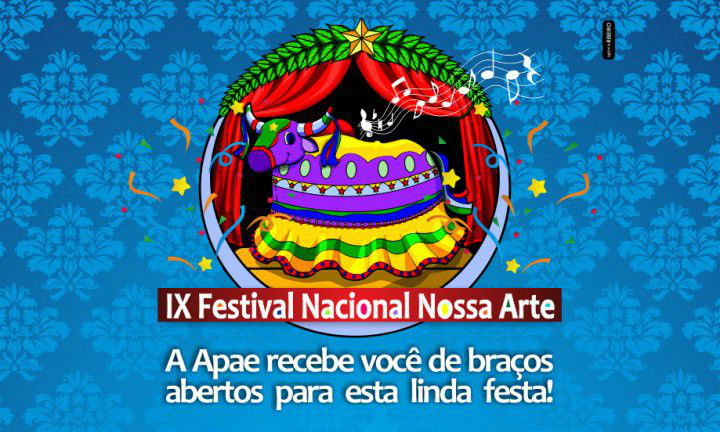 O 9º Festival Nacional Nossa Arte acontece em novembro em São Luís, Maranhão.