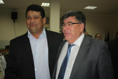 E/D- Vereador Alcir Mendonça e o ex-prefeito, Abraão Zacarias, presos na operação / Foto: Jatoba News