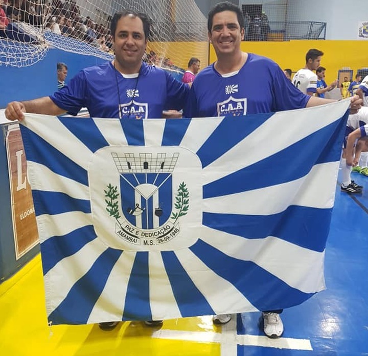 Time de Amambai estreia na Liga Sul-Mato-Grossense de Futsal, em Eldorado Foto: Arquivo/Moreira Produções
