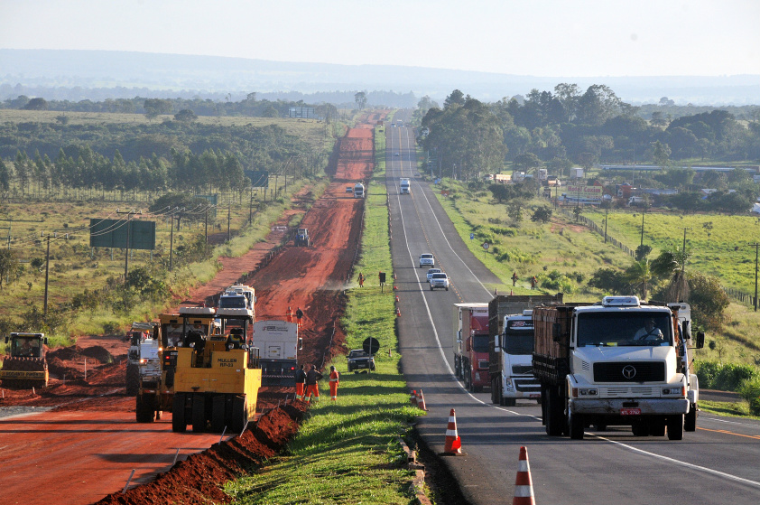 CCR MSVia divulga trechos que passam por obras e serviços na BR-163/MS Trechos passam por obras e serviços.